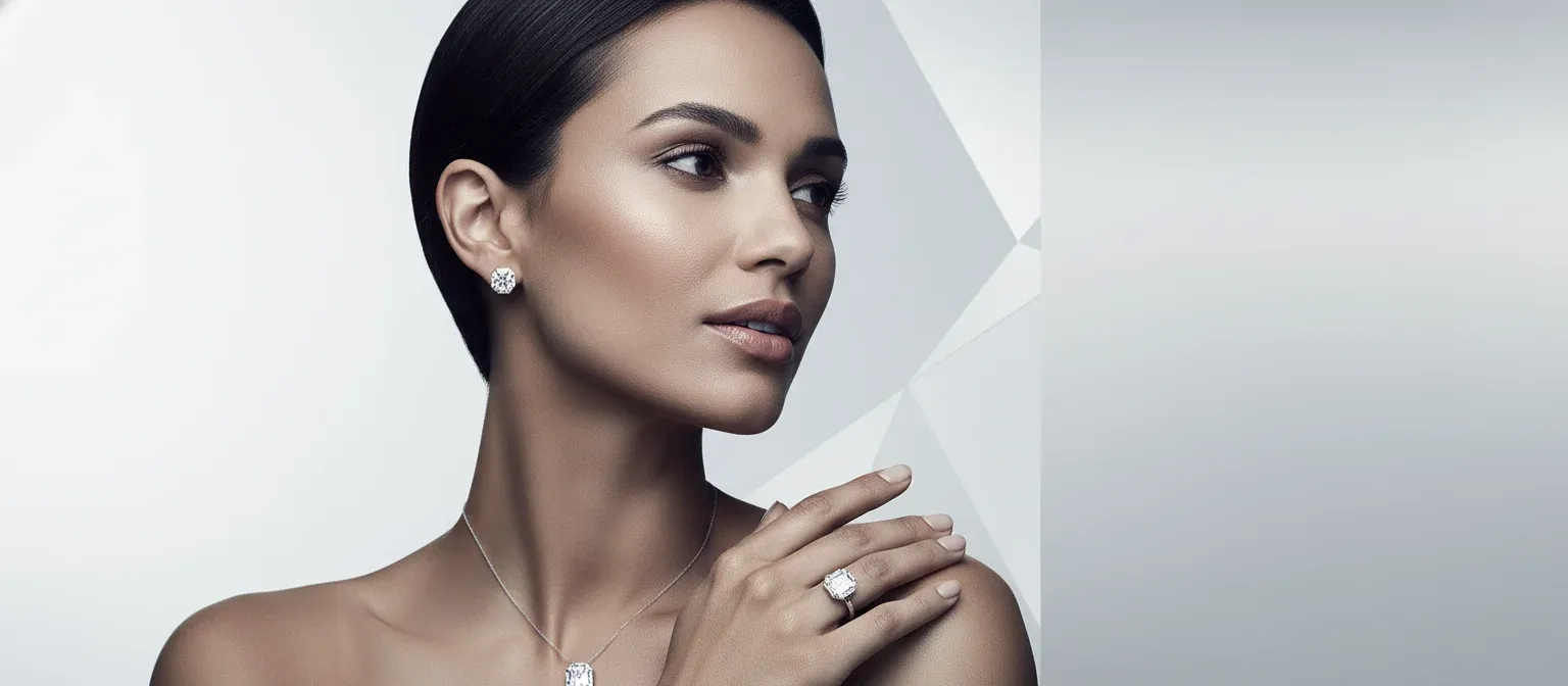 Octagonal Lab‑Grown Diamonds