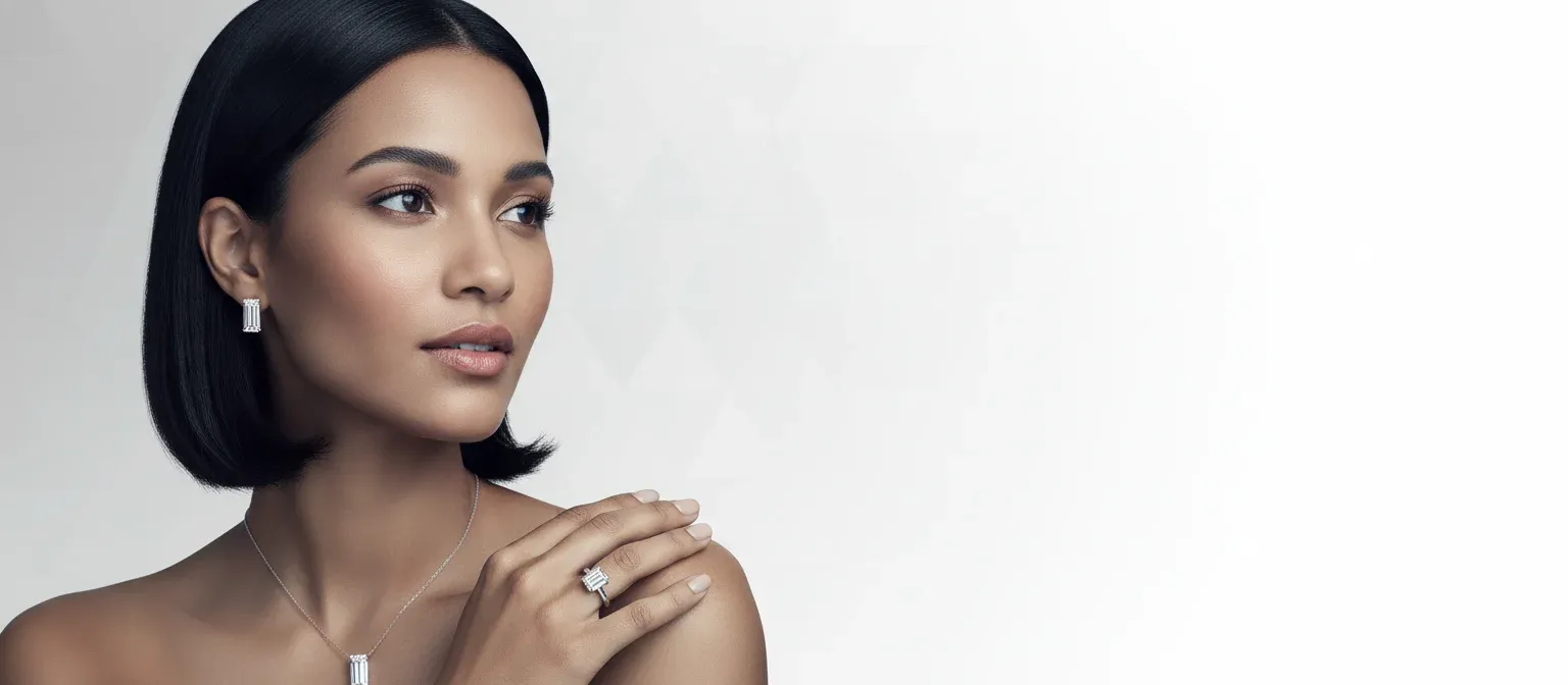 Tapered Baguette Lab‑Grown Diamonds