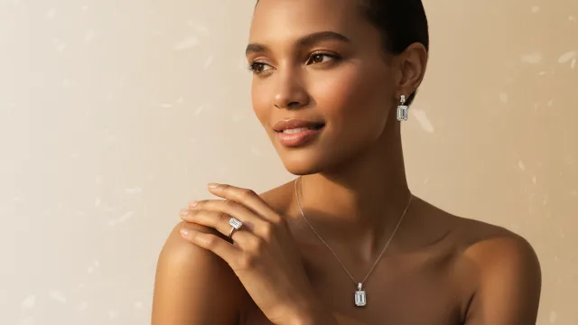 Square Emerald Natural Diamonds