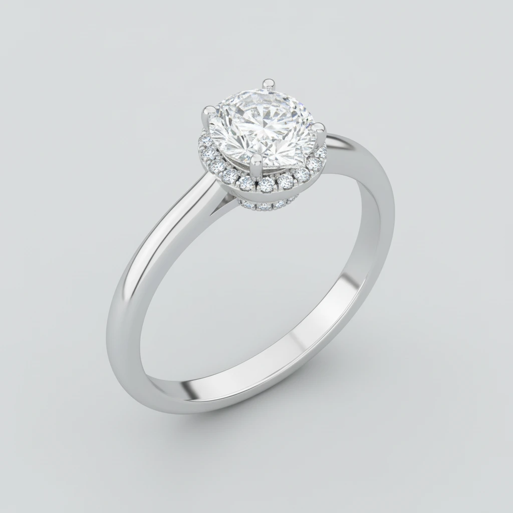 Aurora • Hidden Halo • Pear • Platinum