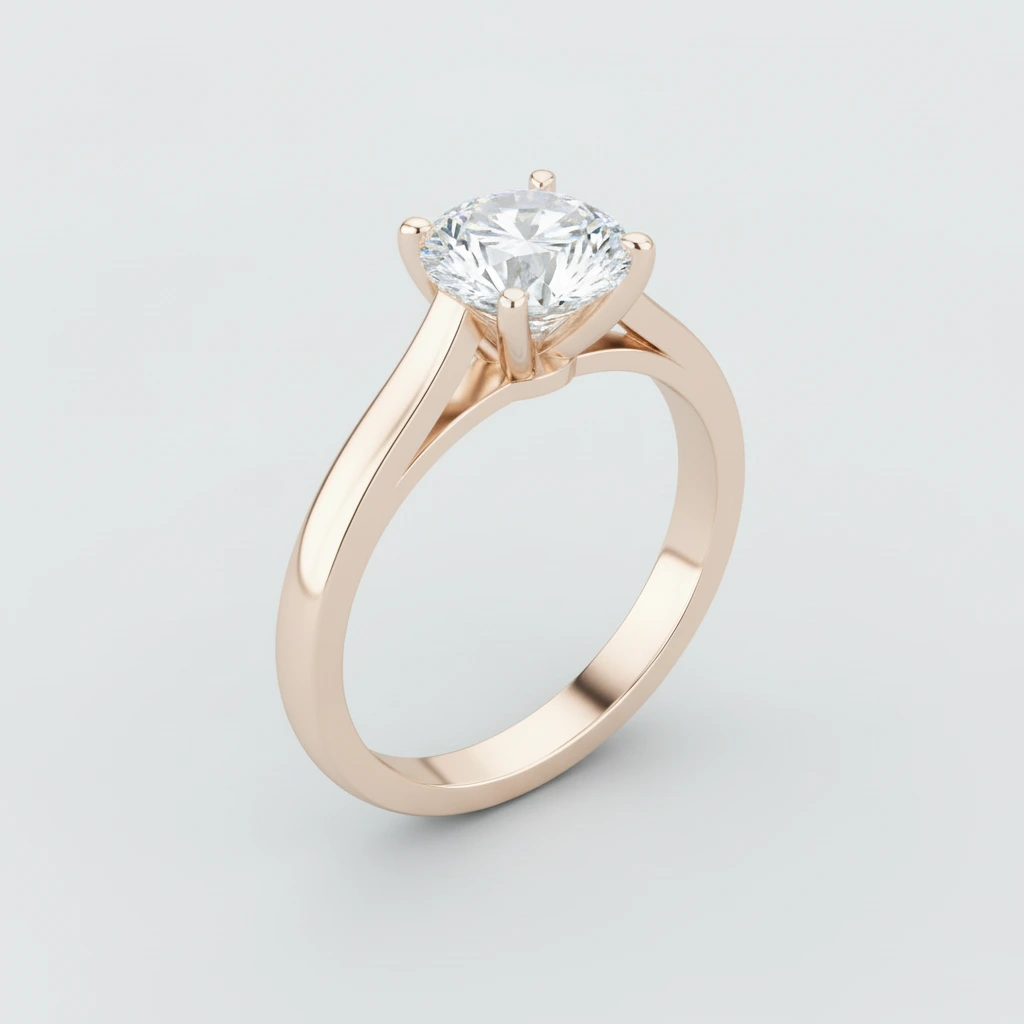 Celeste • Hidden Halo • Emerald • 18K White Gold