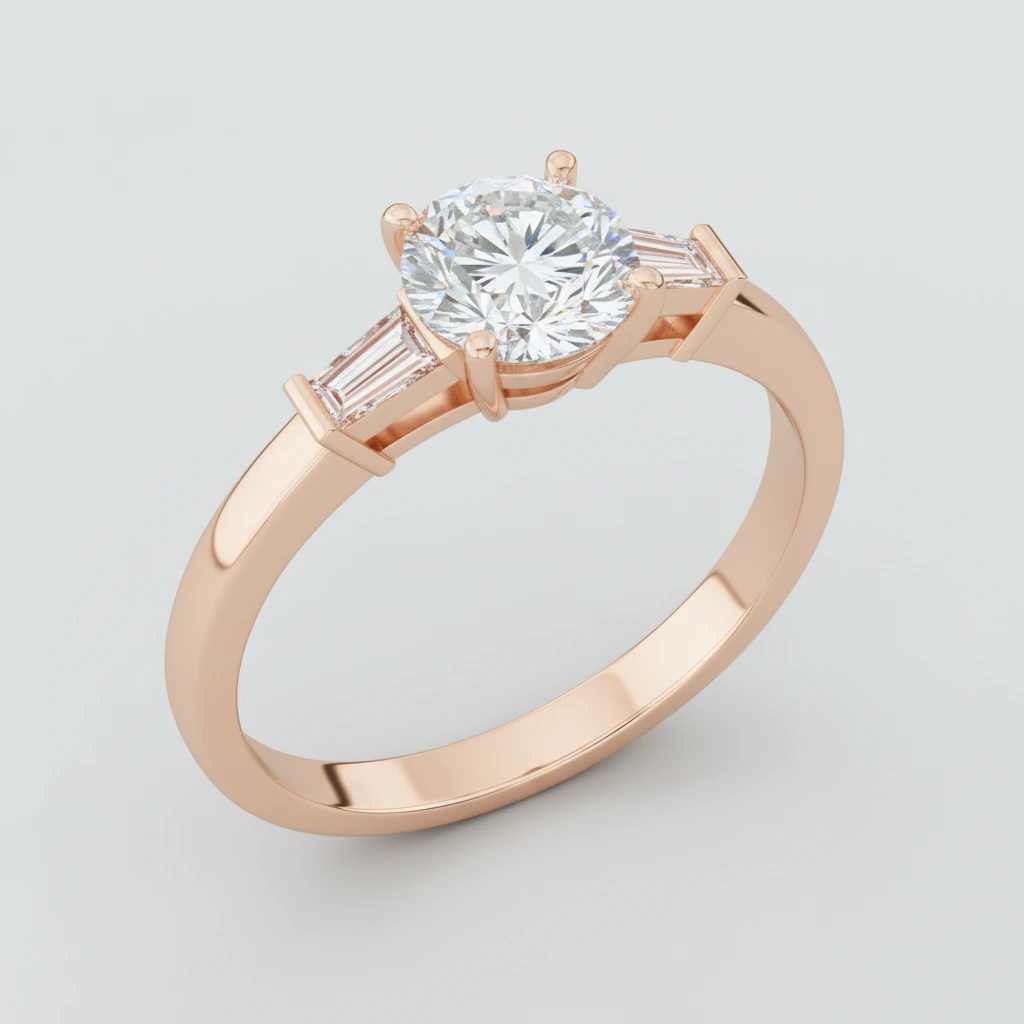 Eternal • Solitaire • Marquise • 14K Rose Gold
