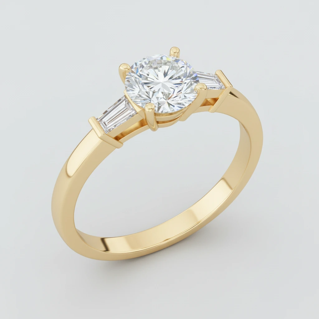 Eternal • Solitaire • Marquise • 18K Yellow Gold